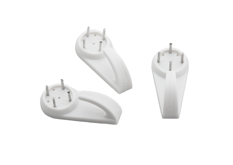 PLASTIC PICTURE HOOK BIG